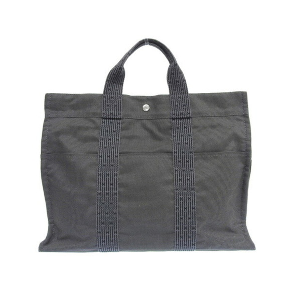Hermes Bags Hermes Hermes Canvas Yale Line Tote Mm Bag Gray Poshmark